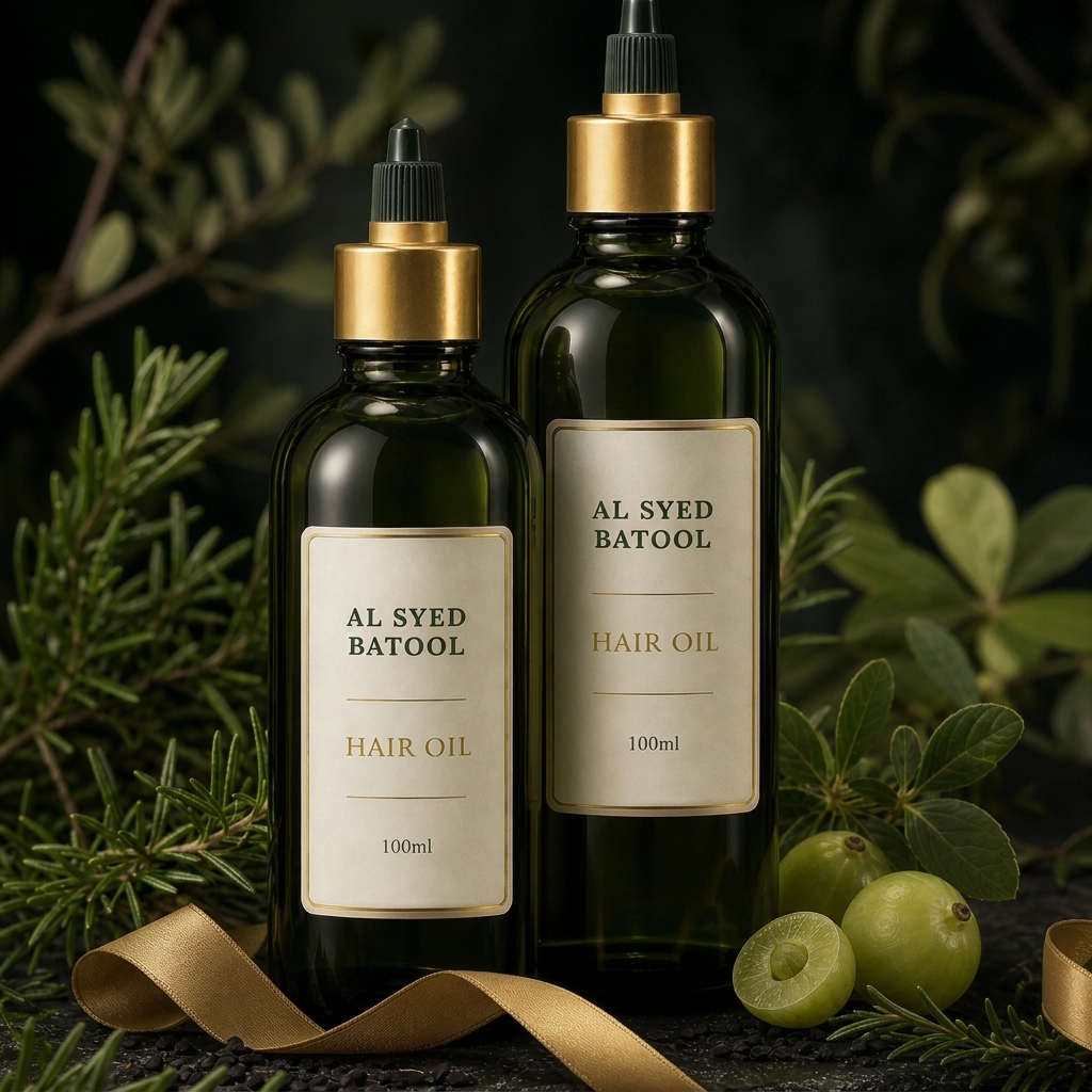 Al Syed Batool Hair Oil Twin Duo Bundle (100ml x 2)